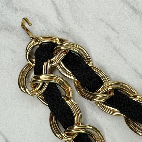 St. John Chunky Gold Tone Chain Belt XS/Small (XS/S) ✨ main image 8